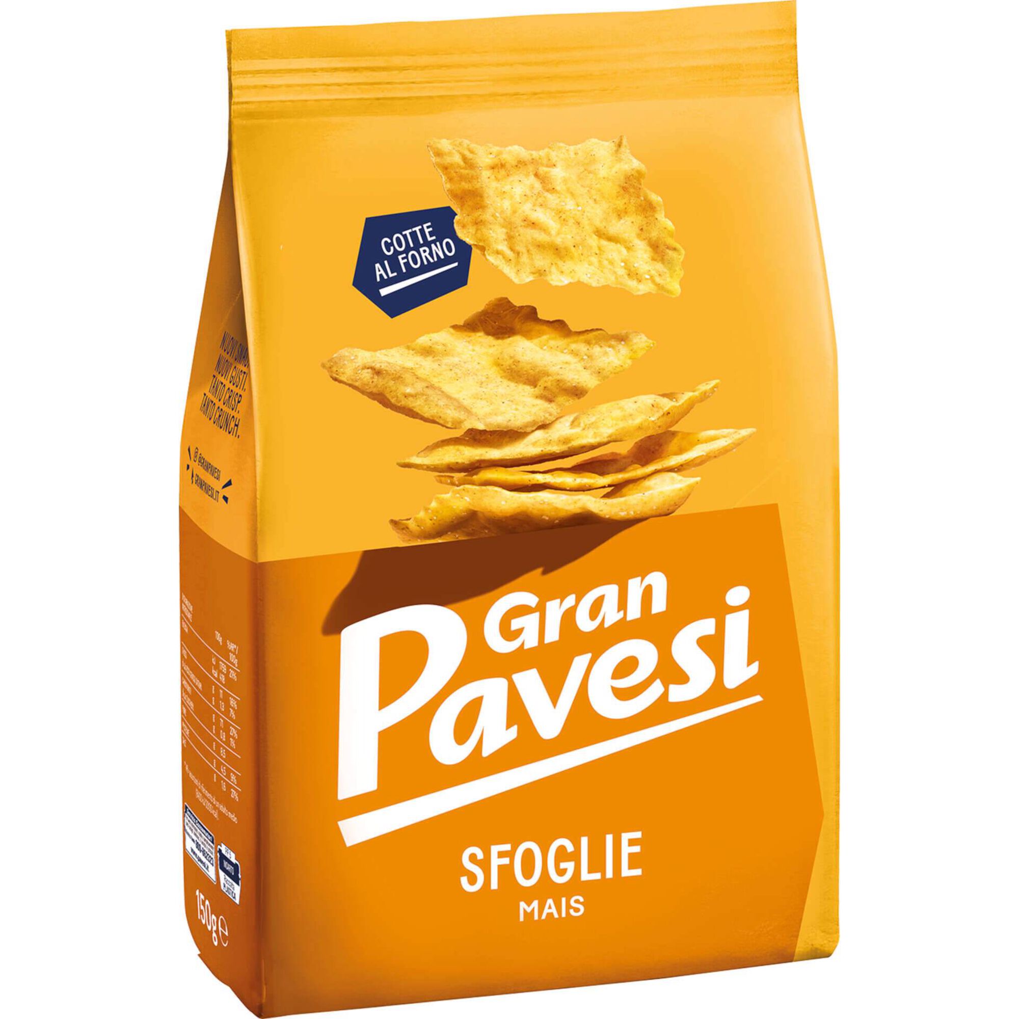 Gran Pavesi Crackers Folha de Milho 150 g