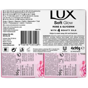 Sabonete Sólido Lux Soft Glow 360 g 4x90 g