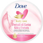 Creme Corporal Nutritivo Dove Silky Petals 304 g 300 ml