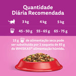 Ração Seca Whiskas para Gato Adulto com Vaca
