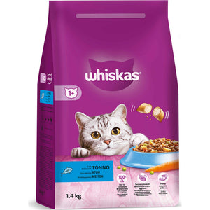 Ração Seca Whiskas Gato Adulto 1+ com Atum