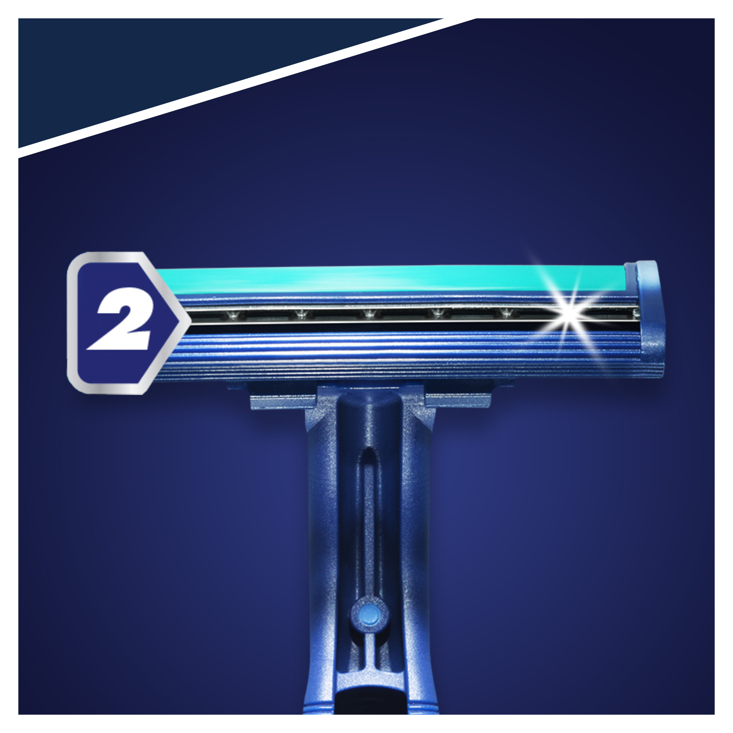 Gillette Blue II Plus Lâminas Descartáveis 5 un