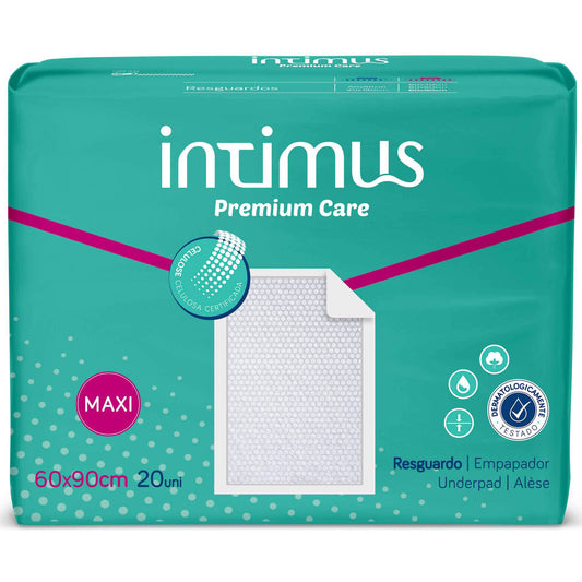 Intimus Resguardos Protectores Premium Care Maxi 60 x 90 cm 20 un