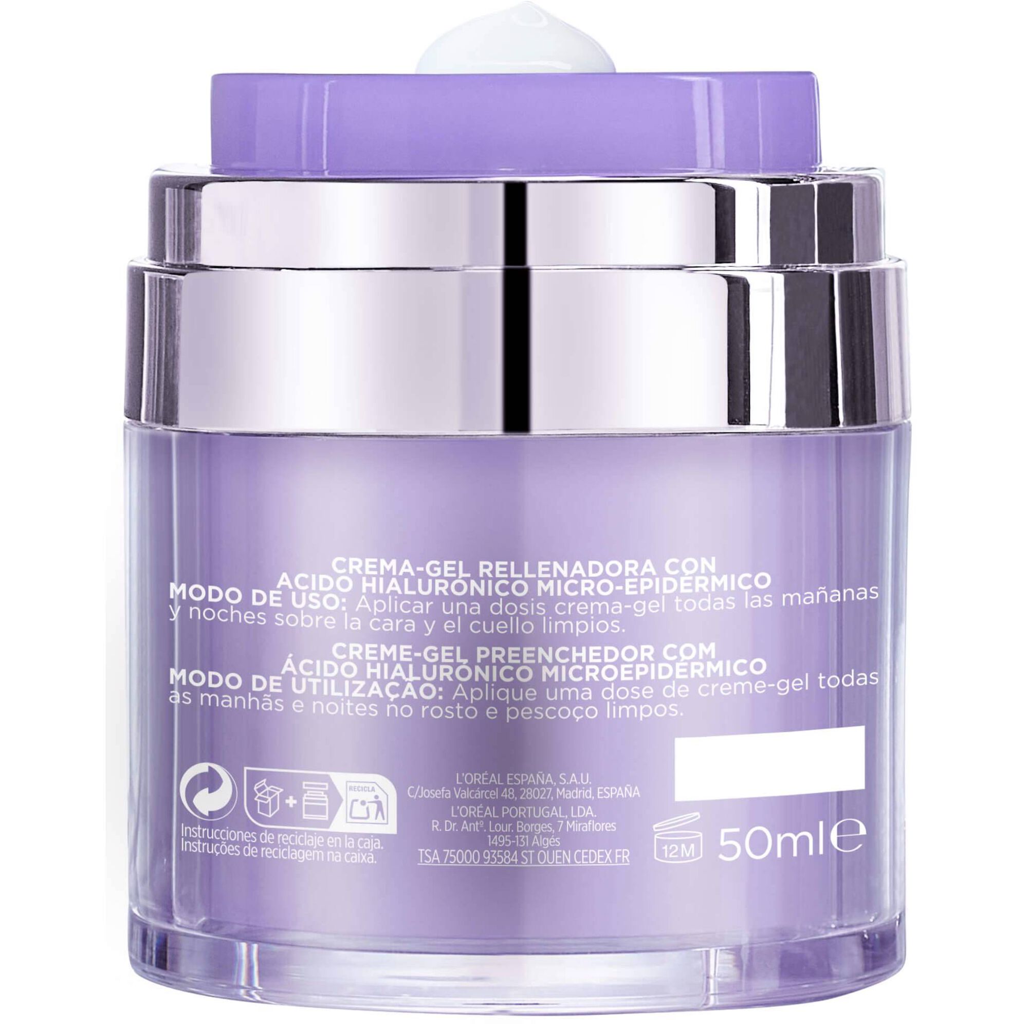 L'Oréal Paris Revitalift Filler Micro Gel Creme de Dia 50 ml