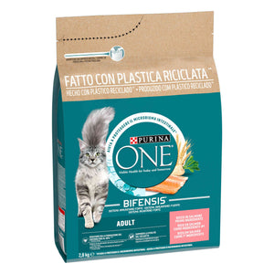 Ração Purina One para Gato Adulto com Salmão 2,8 kg