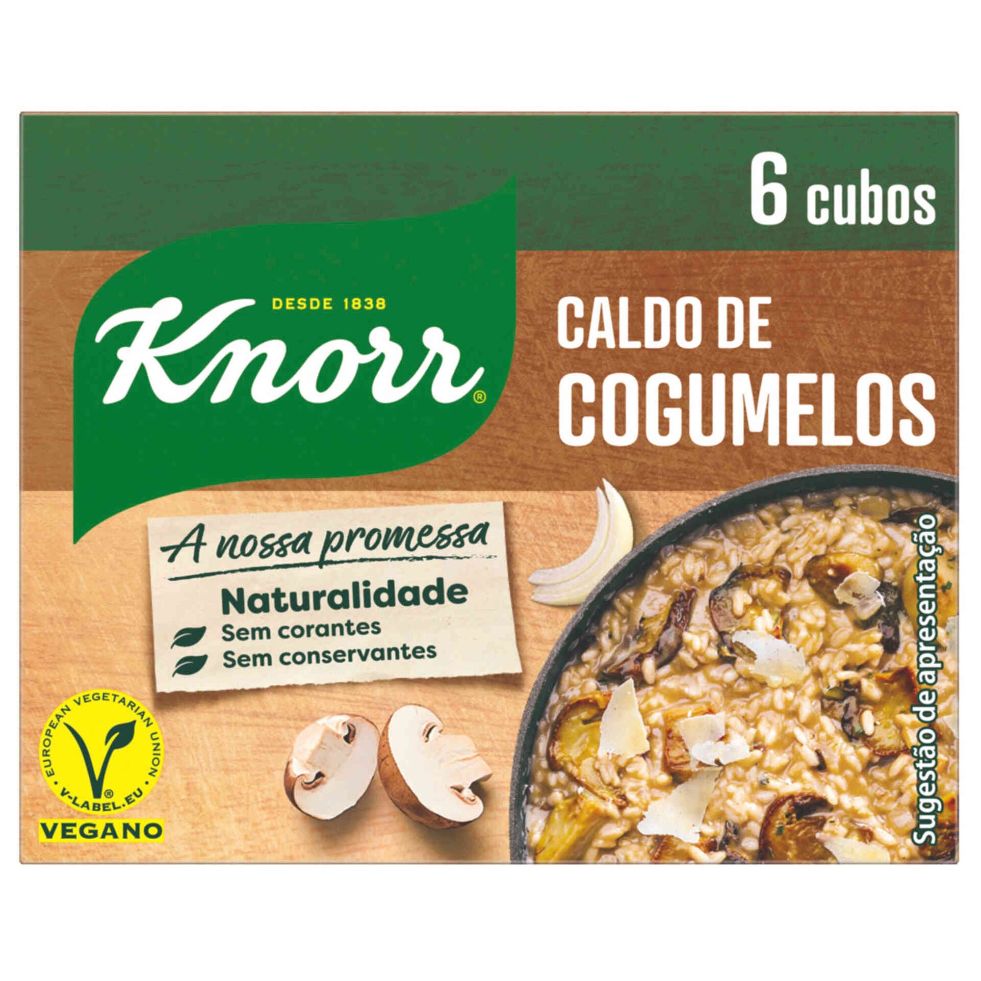 Caldo de Cogumelos Knorr 60 g 6 un