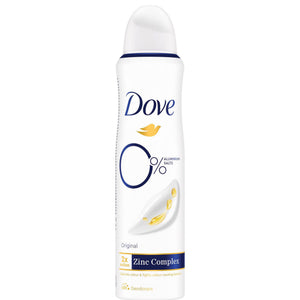 Desodorizante em Spray Dove Original 0% Alumínio 90 g 150 ml
