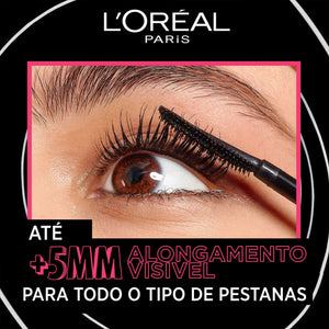 L'Oréal Paris Telescopic Lift Máscara Black 9,9 ml