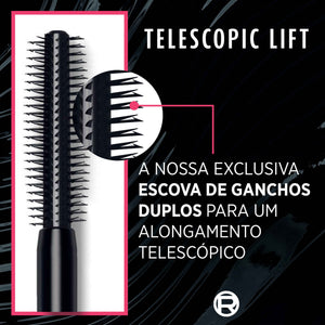 L'Oréal Paris Telescopic Lift Máscara Black 9,9 ml