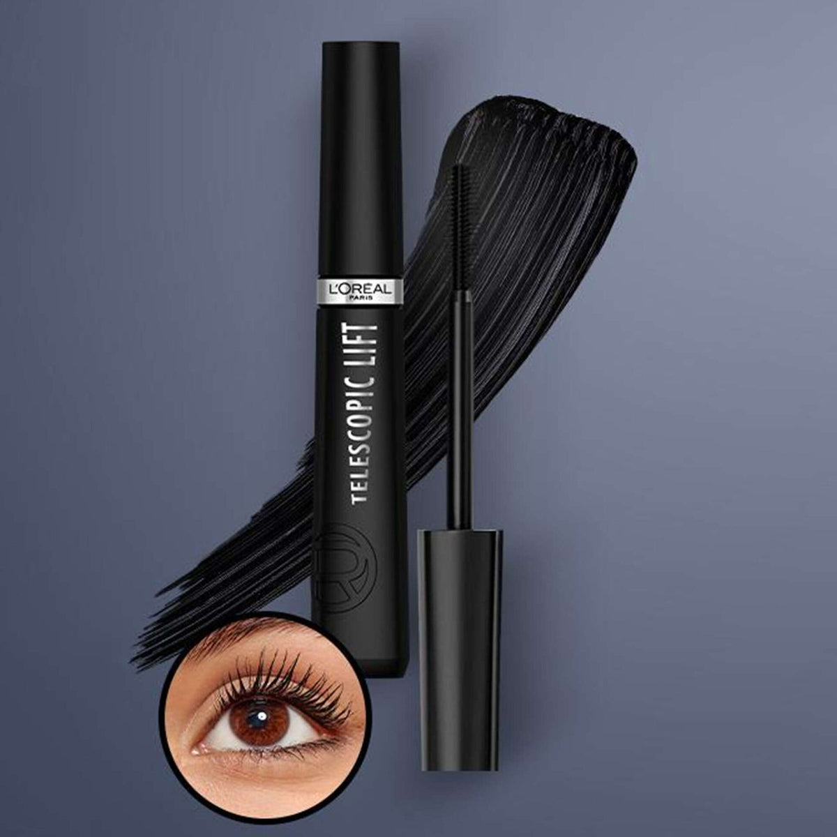 L'Oréal Paris Telescopic Lift Máscara Black 9,9 ml