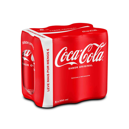 Coca-Cola 33 cl - Pack 6 x 33 cl SDR
