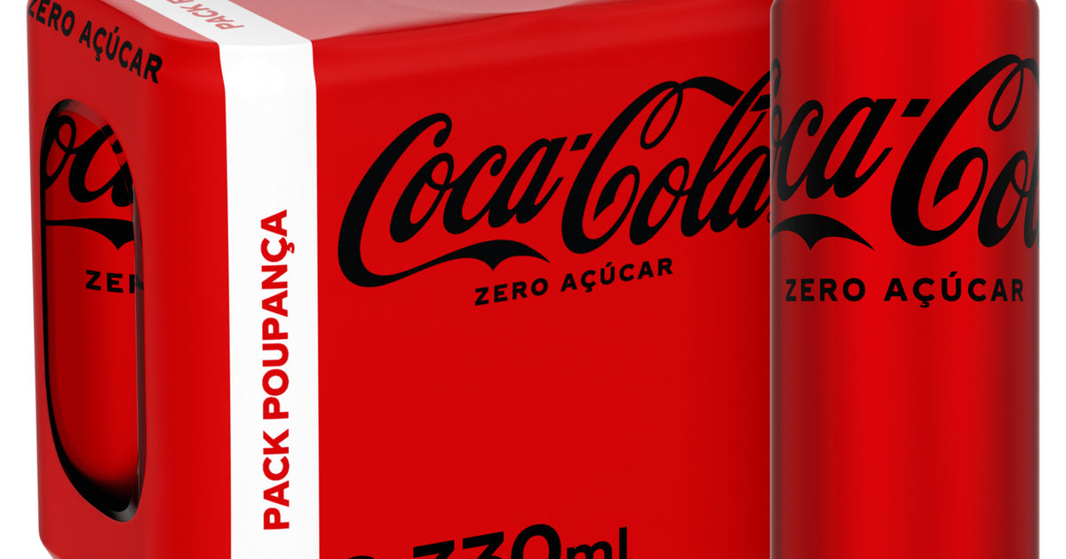 Coca-Cola Zero 33 cl - Pack 6 x 33 cl