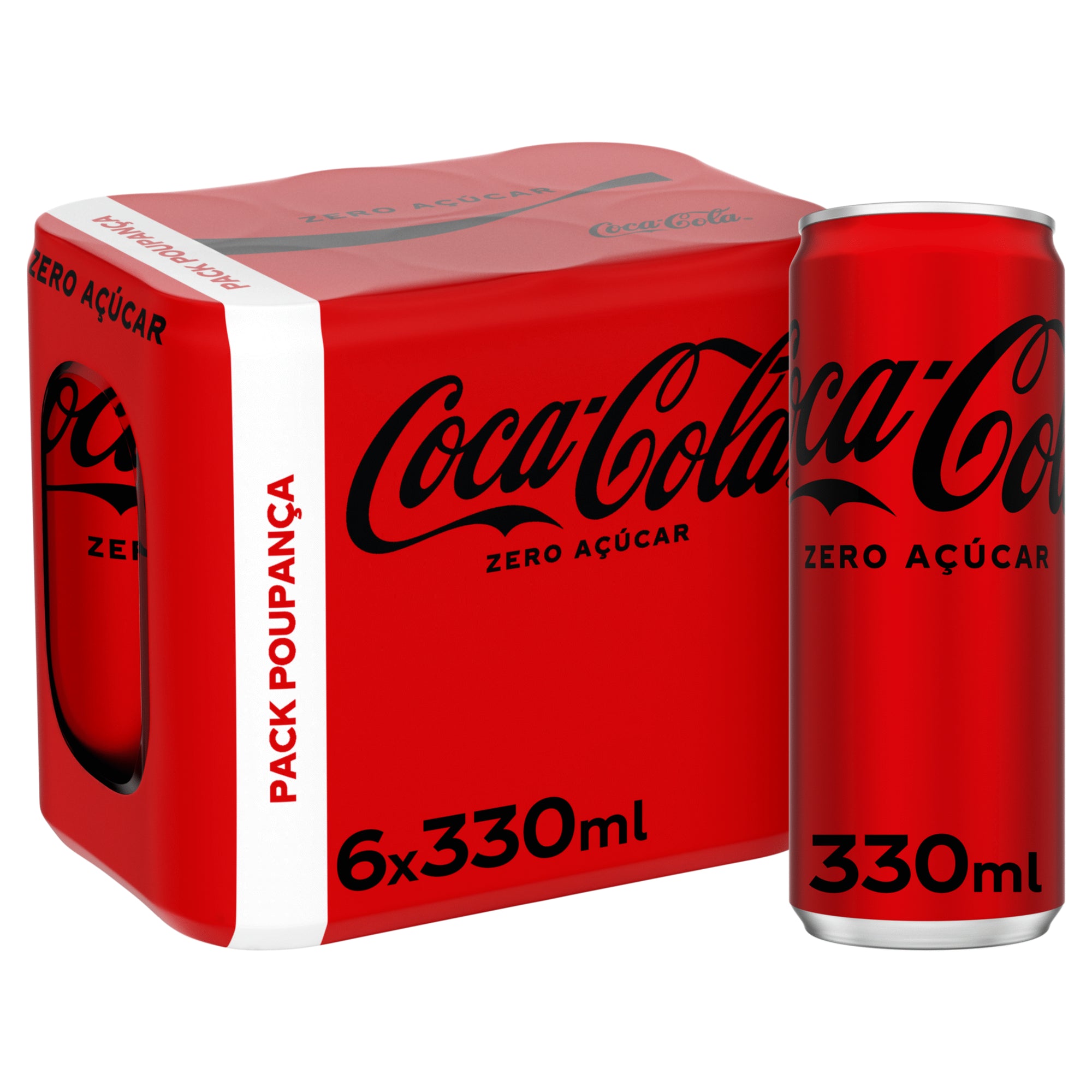 Coca-Cola Zero 33 cl - Pack 6 x 33 cl SDR