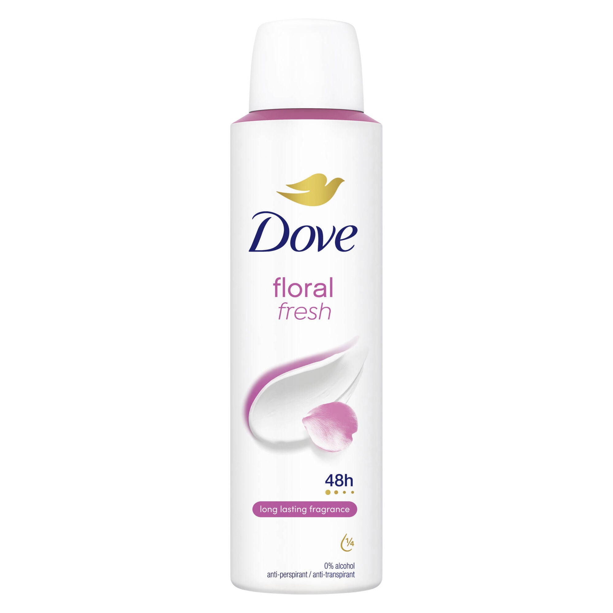 Desodorizante Antitranspirante Spray Dove Floral 48h 90 g 150 ml