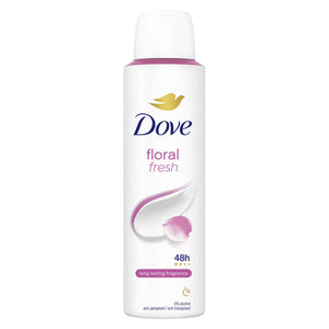 Desodorizante Antitranspirante Spray Dove Floral 48h 90 g 150 ml