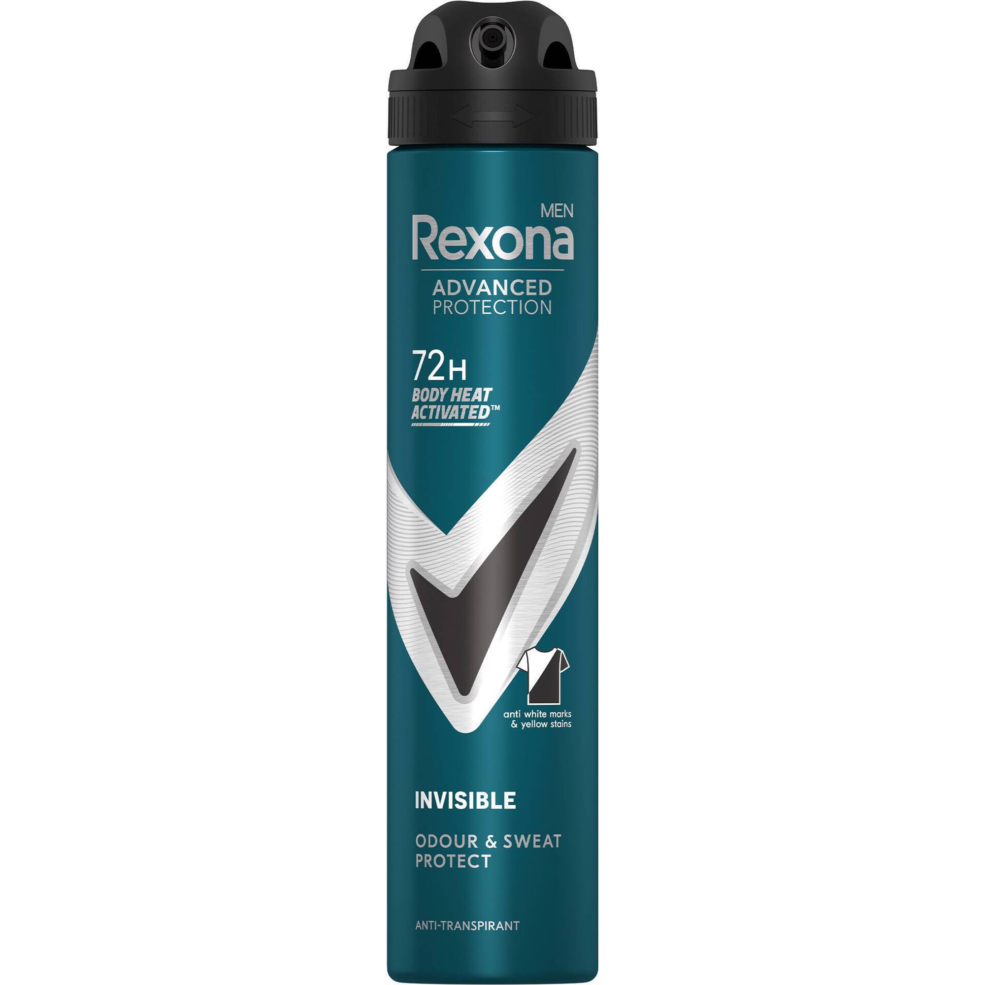 Desodorizante Spray Rexona Men Invisible 72H 120 g 200 ml