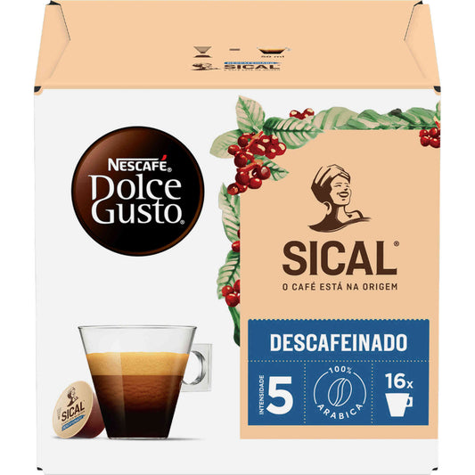 Nescafé Dolce Gusto Espresso Sical Descafeínado (Int.5) 16 cáp