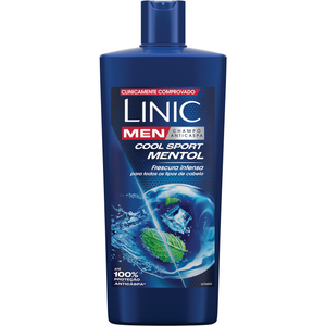 Champô Anticaspa Linic Men Cool Sport Mentol 685 g 610 ml