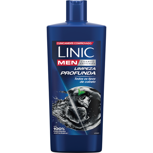 Champô Anticaspa Linic Men Limpeza Profunda 685 g 610 ml