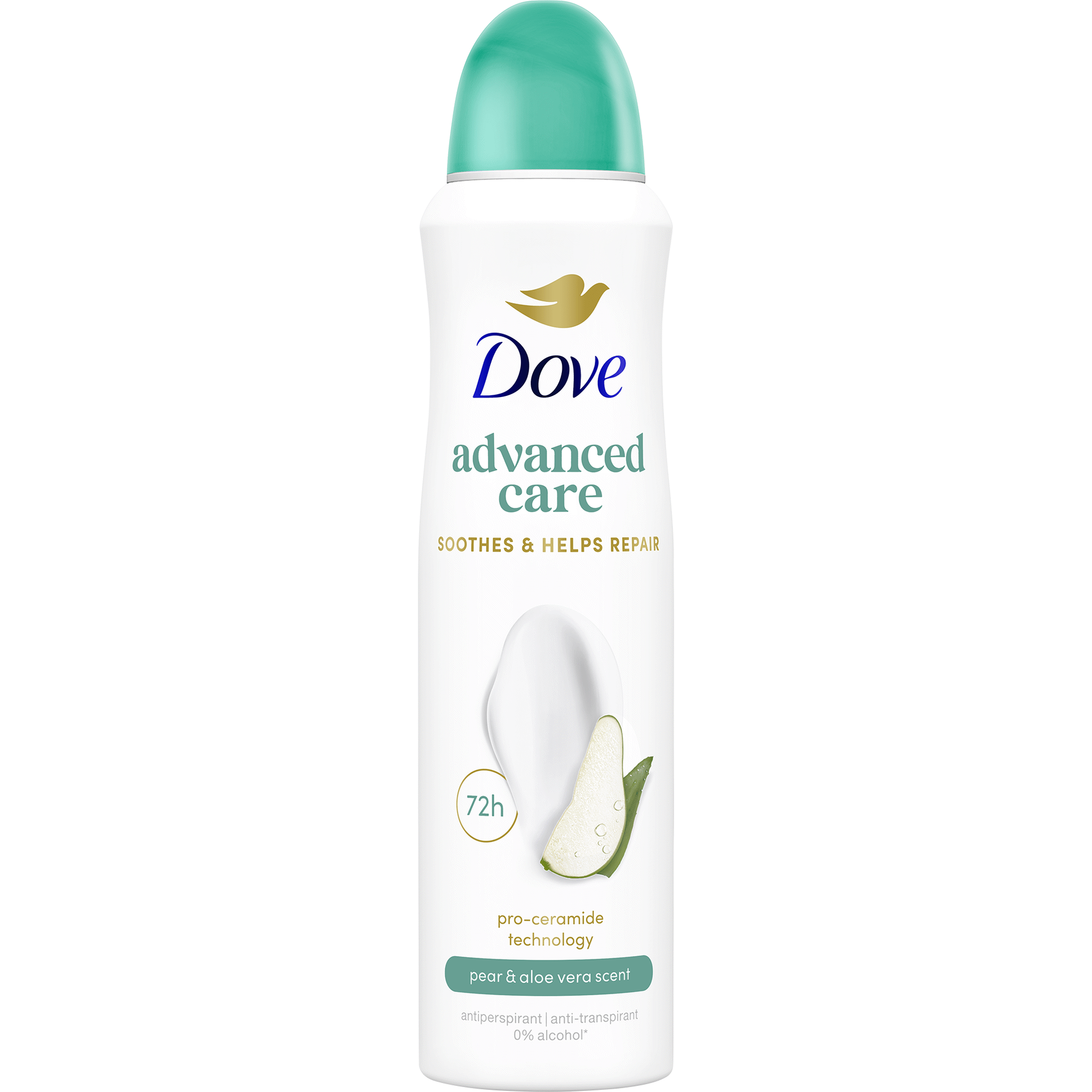 Desodorizante Spray Dove Advanced Care Pera e Aloé Vera 90 g 150 ml