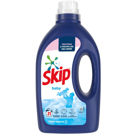 Skip Detergente Máquina Roupa Líquido Baby 21 Doses 945 ml