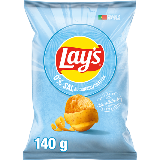 Lay's 0% Sal 140 gr
