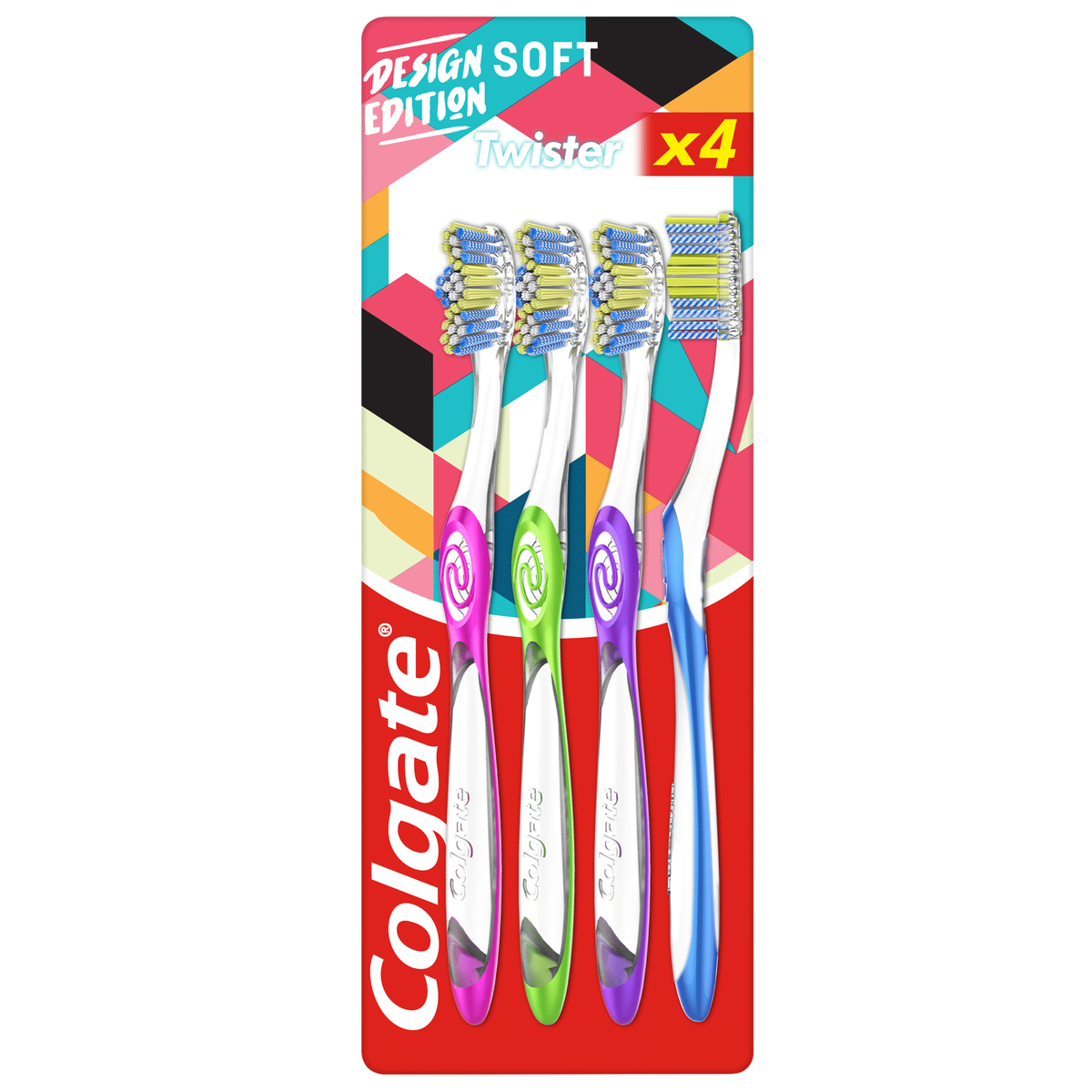 Colgate Twister Escova de Dentes 4 un