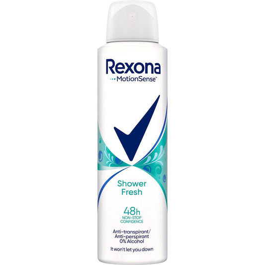 Desodorizante Spray Rexona Shower Fresh 48H 91 g 150 ml