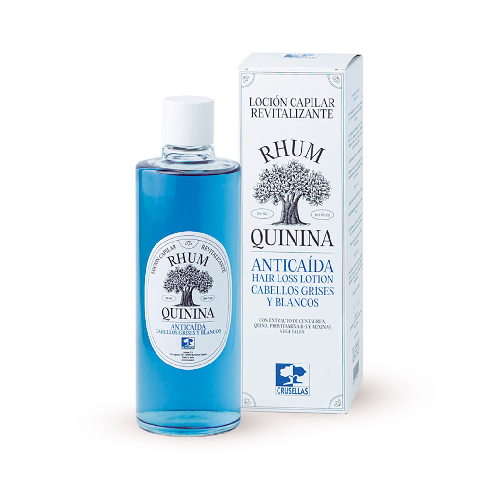 Crusellas Rum quinina tônico azul para cabelos grisalhos e brancos 500 ml