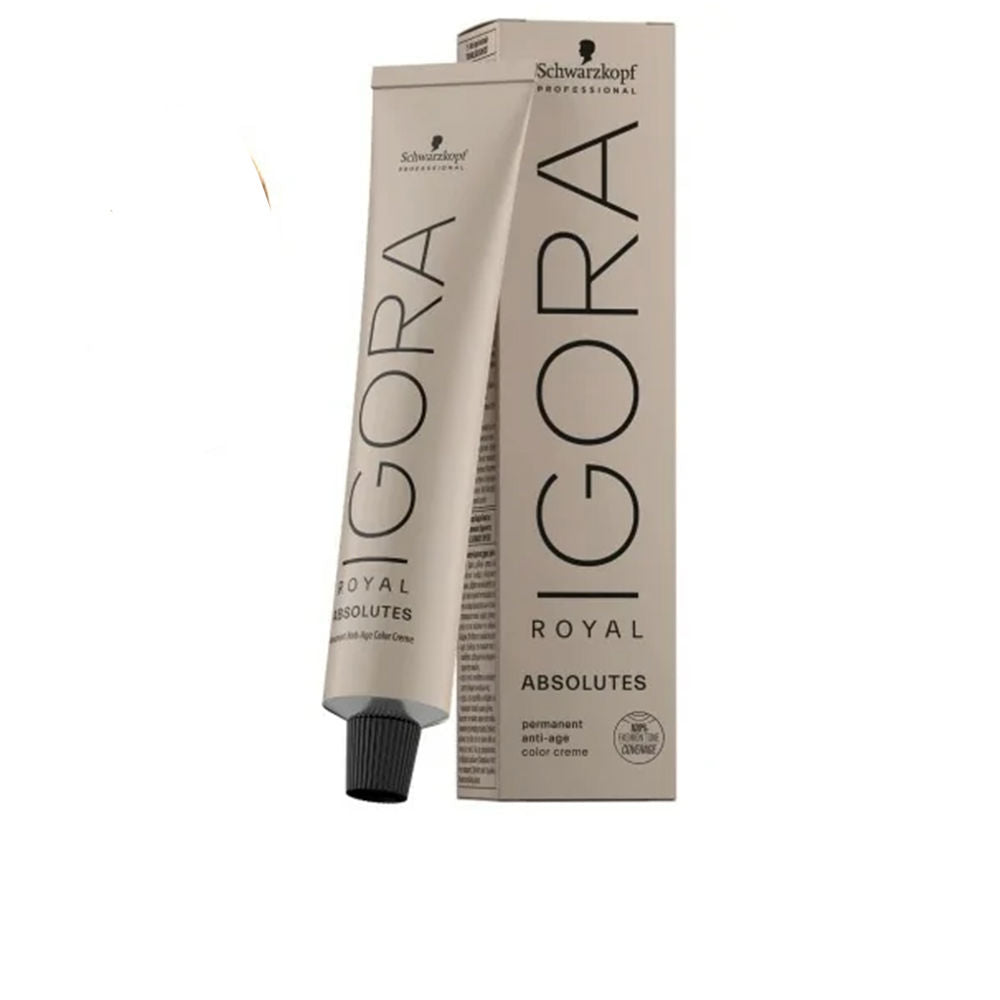Schwarzkopf Igora Royal Absolutes Creme de Coloração Permanente Anti-Idade 9-50 Extra Light Blonde Gold Natural 60ml