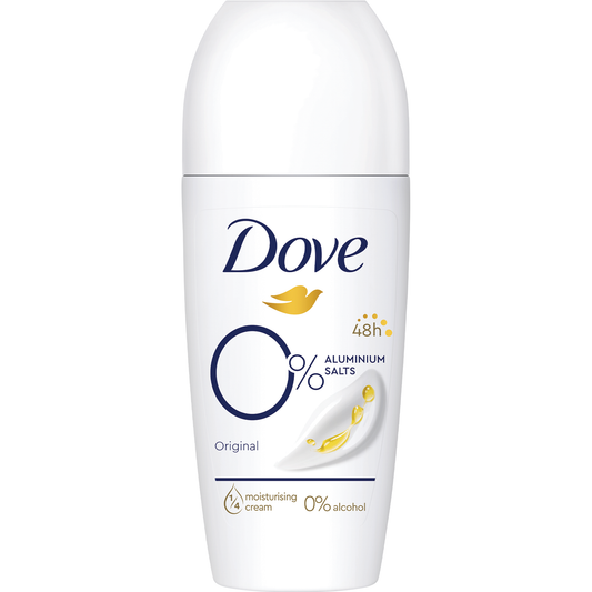 Desodorizante Roll-On Dove Original 0% Alumínio 50 ml