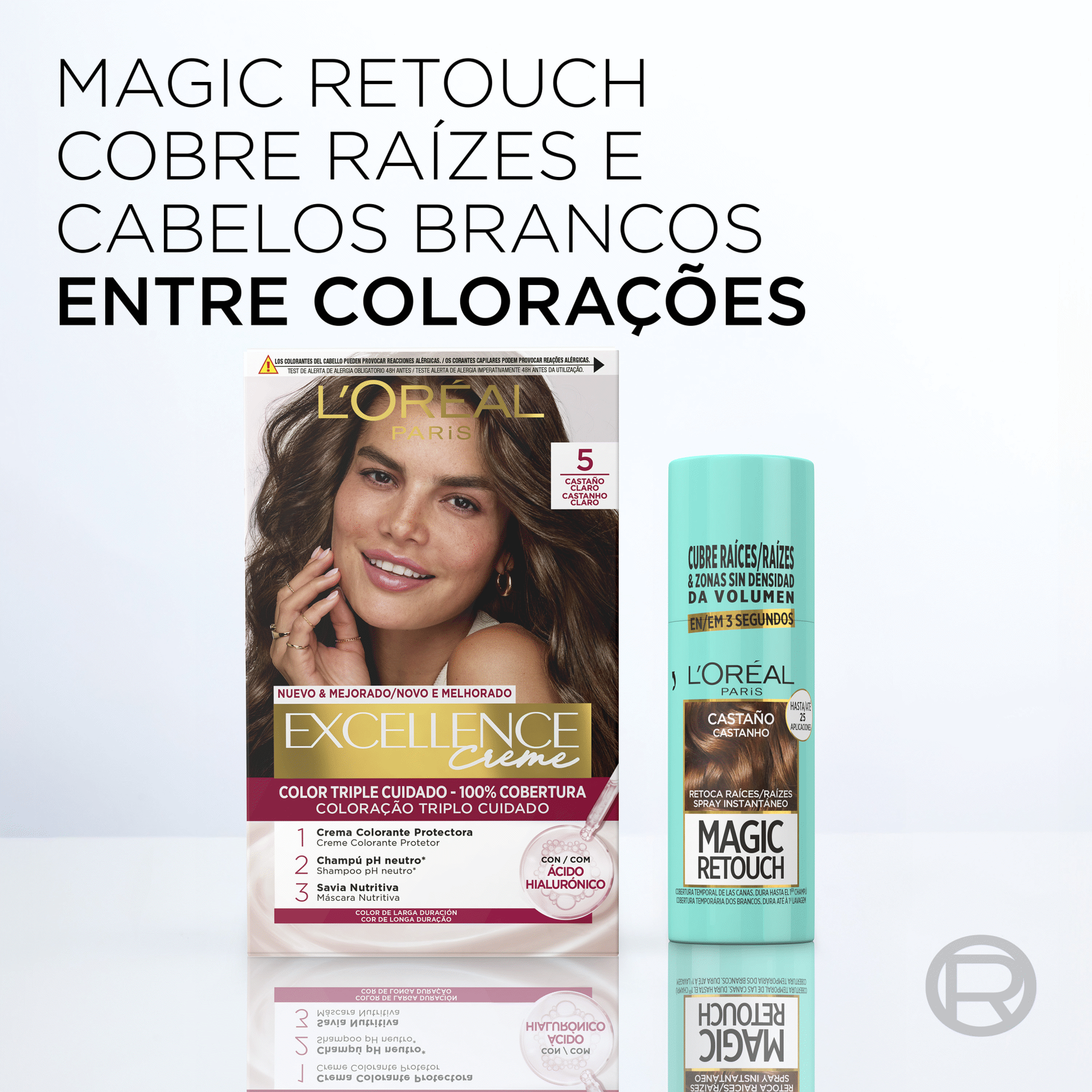 L'Oréal Paris Magic Retouch Castanho 75 ml
