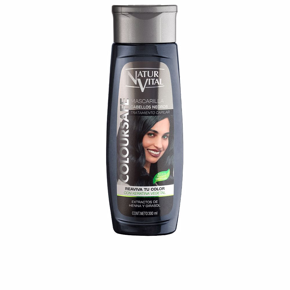 Natur Vital Máscara colorsafe #preta 300 ml