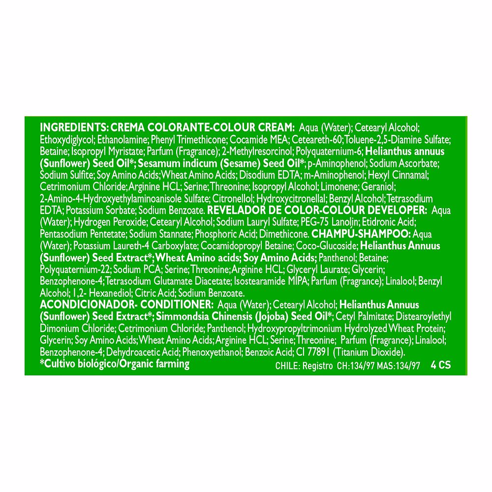 Natur Vital Corante permanente coloursafe #4-marrom