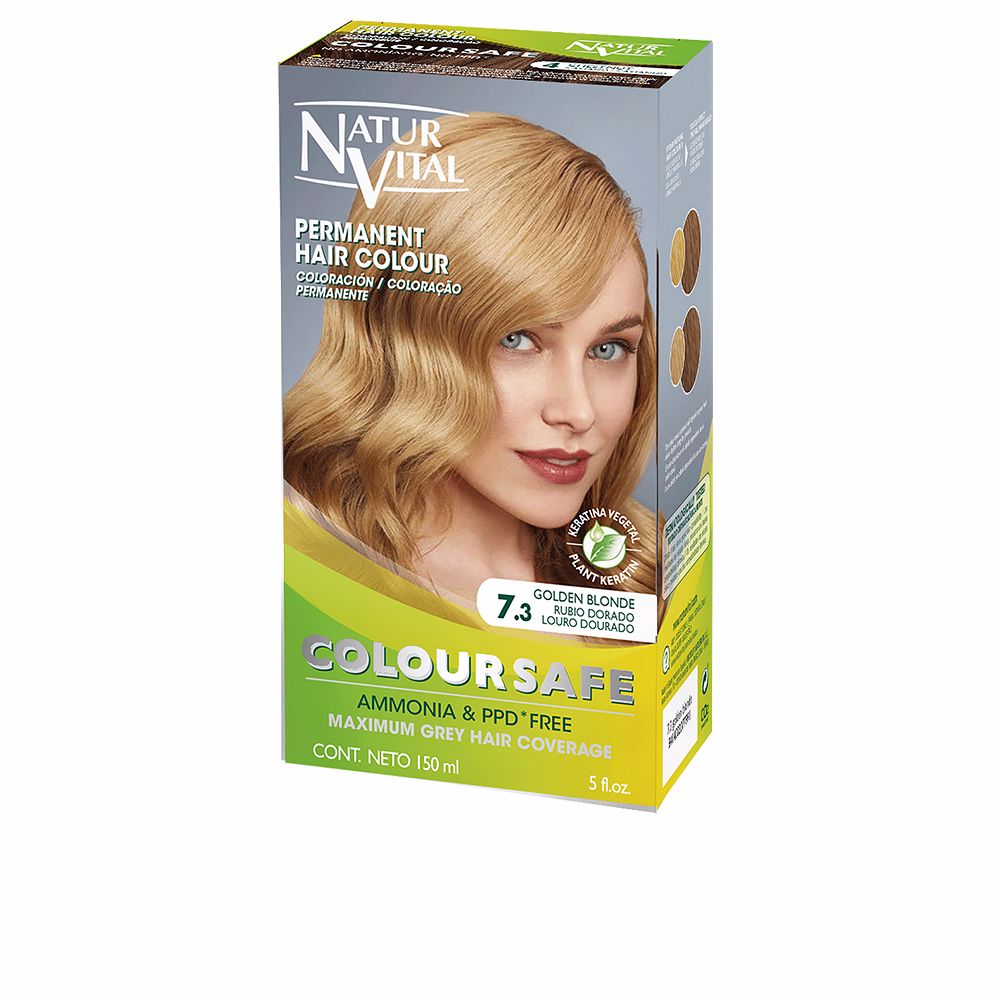 Natur Vital Coloração permanente coloursafe nº 7.3 - loiro dourado