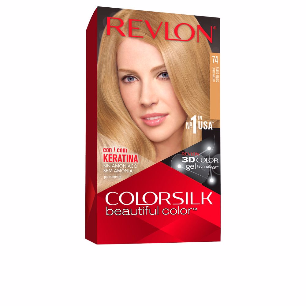 Revlon Mass Market Coloração colorsilk #74-rubio medio 1 u