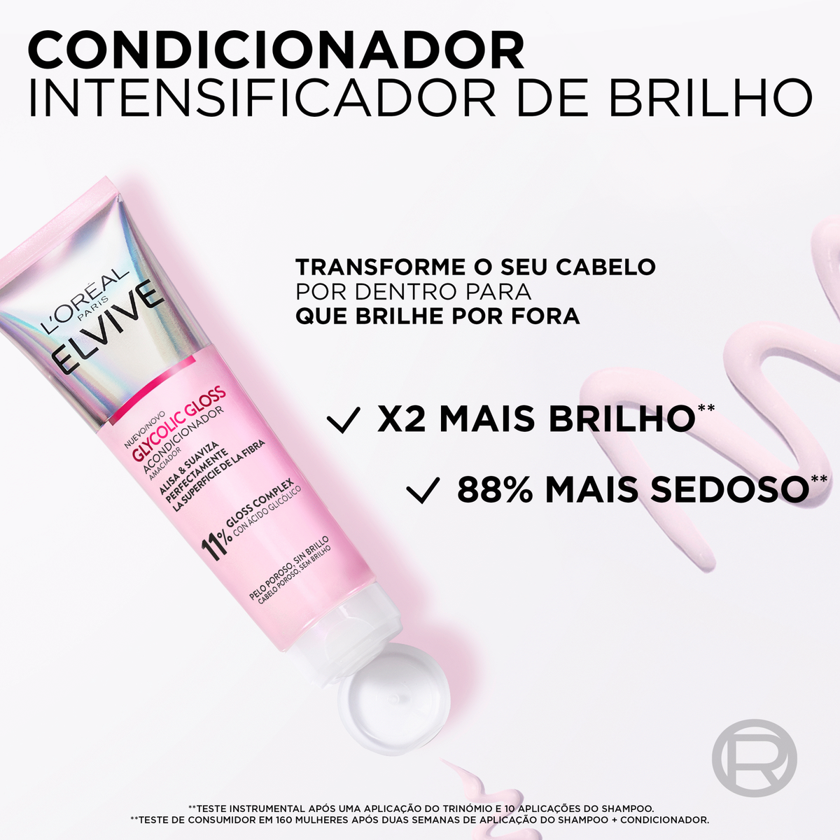 L'Oréal Paris Elvive Glycolic Gloss Condicionador 150 ml