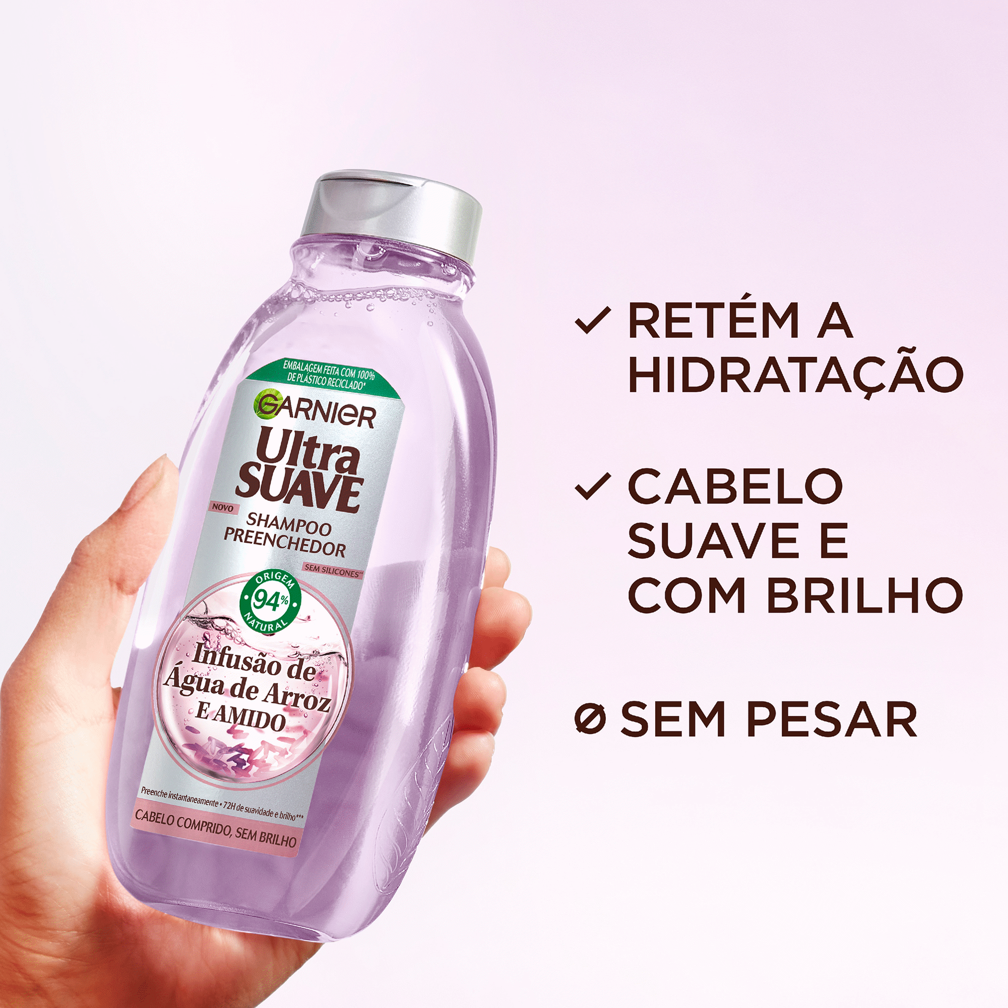 Garnier Ultra Suave Água de Arroz 400 ml