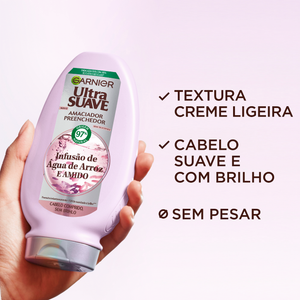 Garnier Ultra Suave Amaciador Água de Arroz 200 ml