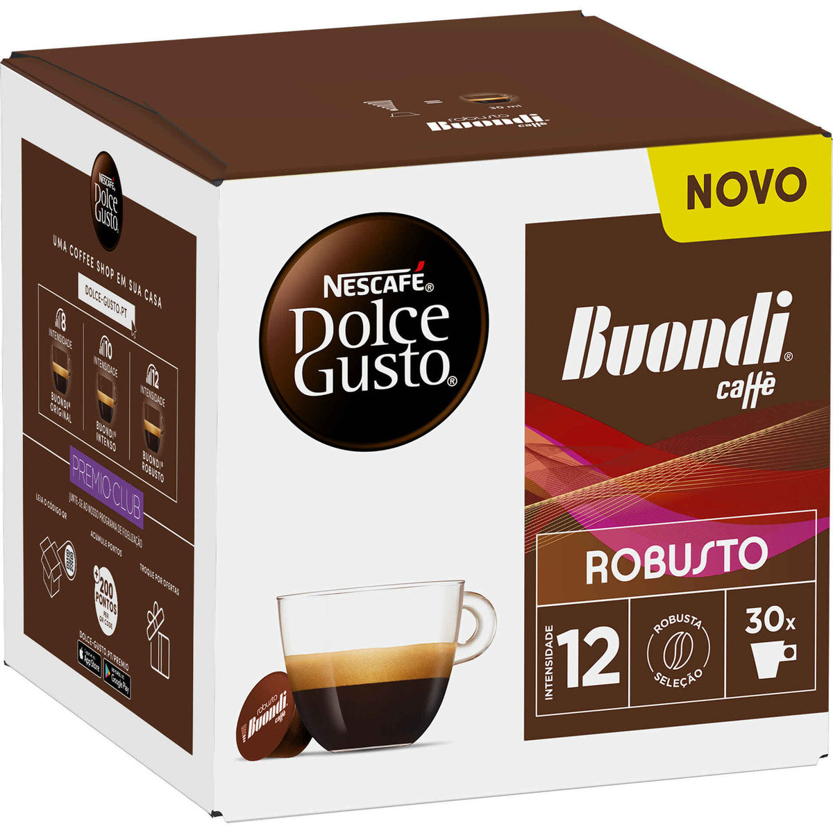 Nescafé Dolce Gusto Buondi Robusto Intensidade 12 30 un