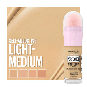 Maybelline New York Instant Perfect Glow 4 em 1 Light Medium 20 ml