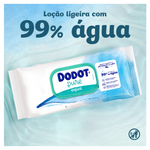 Dodot Cuidado Total Toalhitas Aqua Pure 0% Plástico 48 un