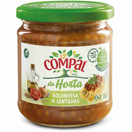 Compal da Horta Bolonhesa de Lentilhas 360 gr