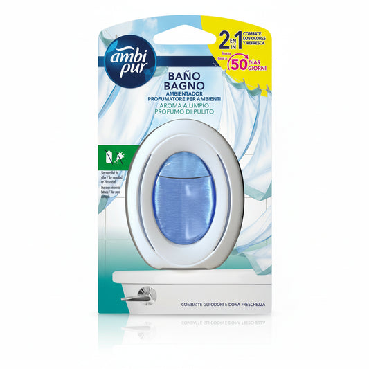 Ambi Pur Ambientador WC Absorbe Olores Limpio y Fresco 1 ud