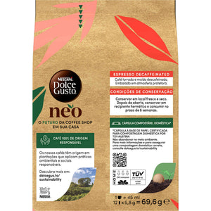 Nescafé Dolce Gusto Neo Espresso Descafeinado 12 un