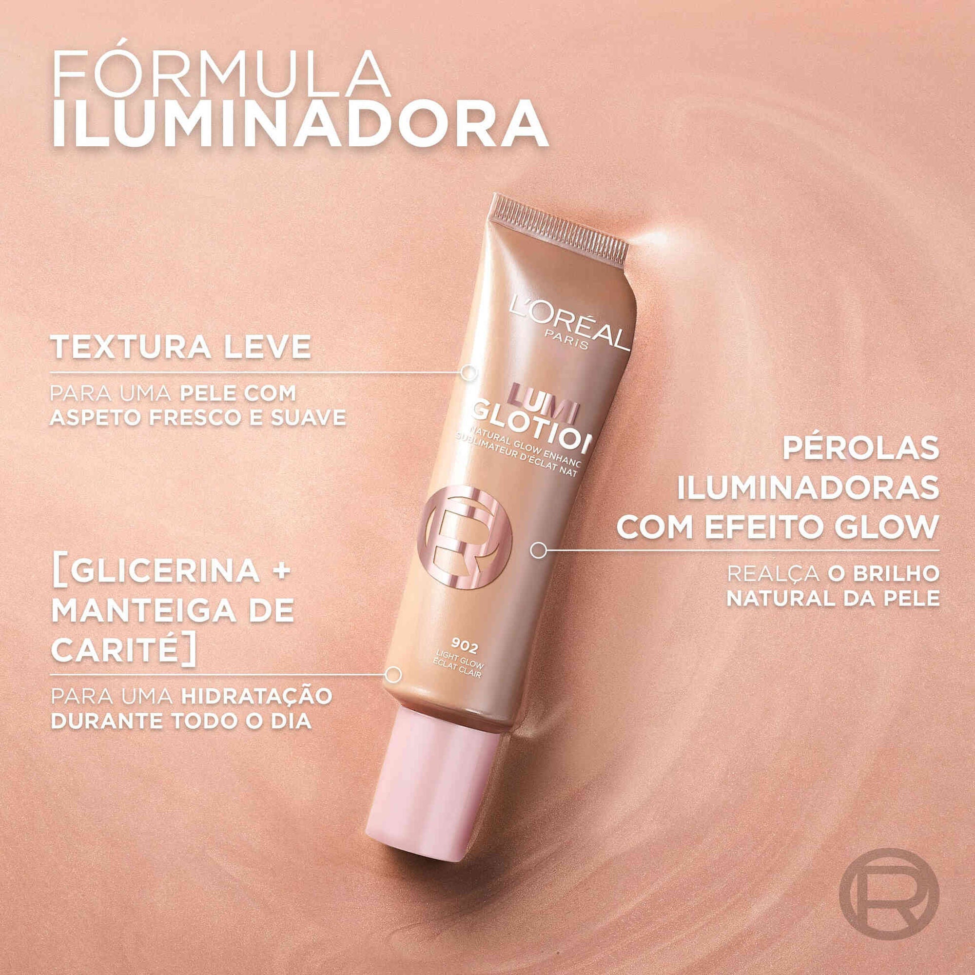 L'Oréal Paris Lumi Glotion Medium 40 ml