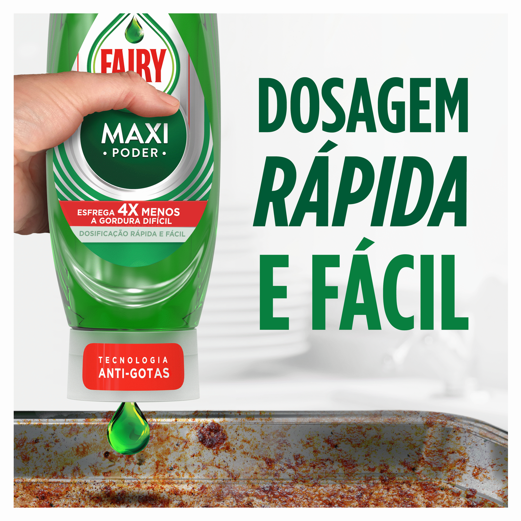 Detergente Loiça Fairy MaxPower Original 450 ml