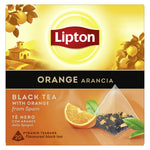 Chá Preto e Laranja Lipton Pyramid 34 g 20 un