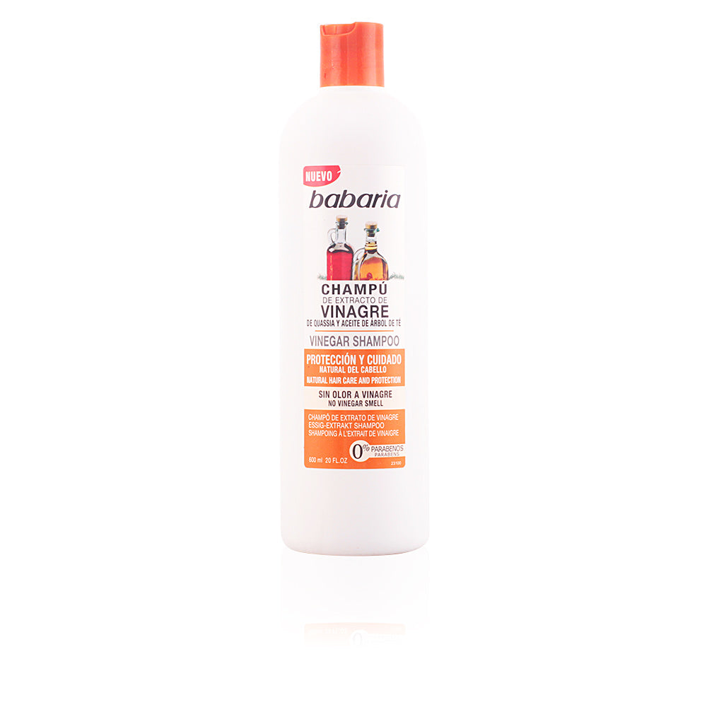 Babaria Vinagre champú protección natural cabello 600 ml