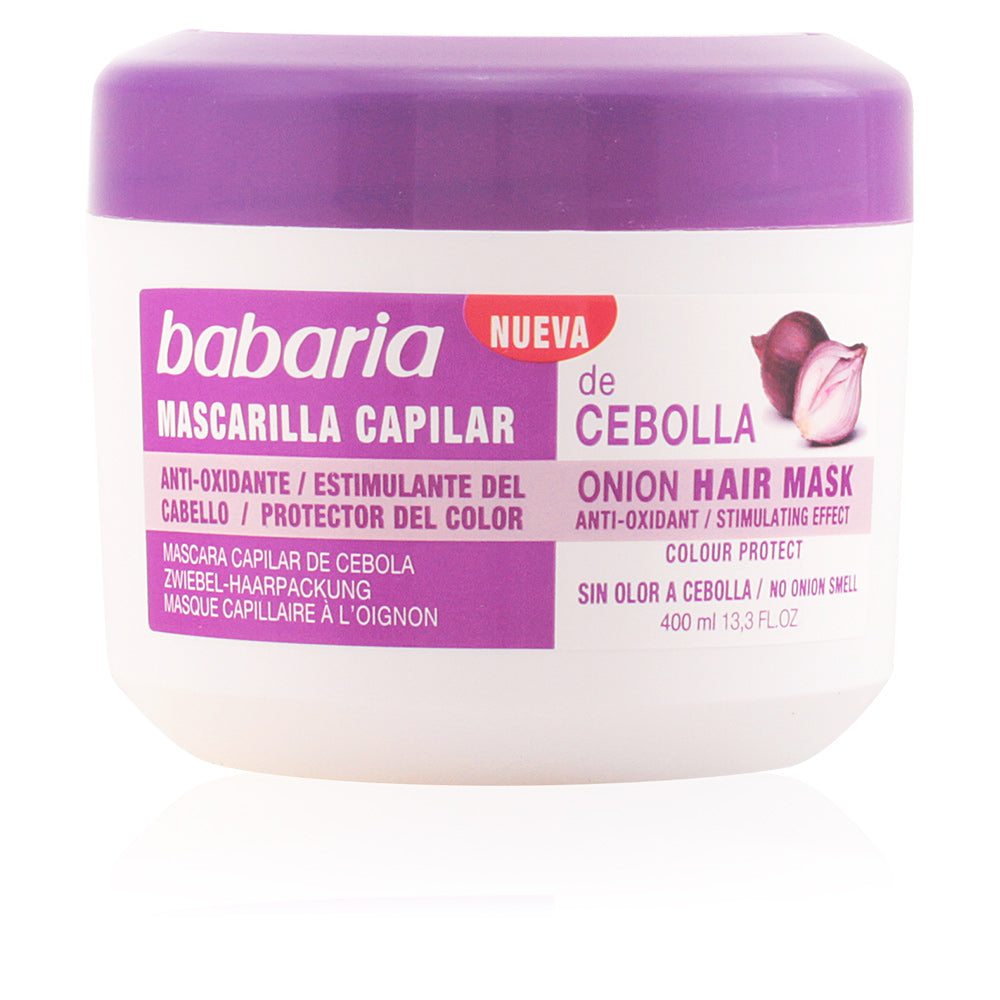 Babaria Cebolla mascarilla capilar antioxidante 400 ml